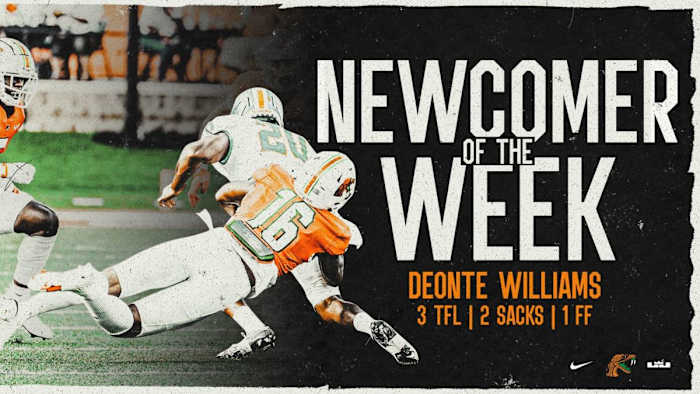 DE Deonte Williams, FAMU